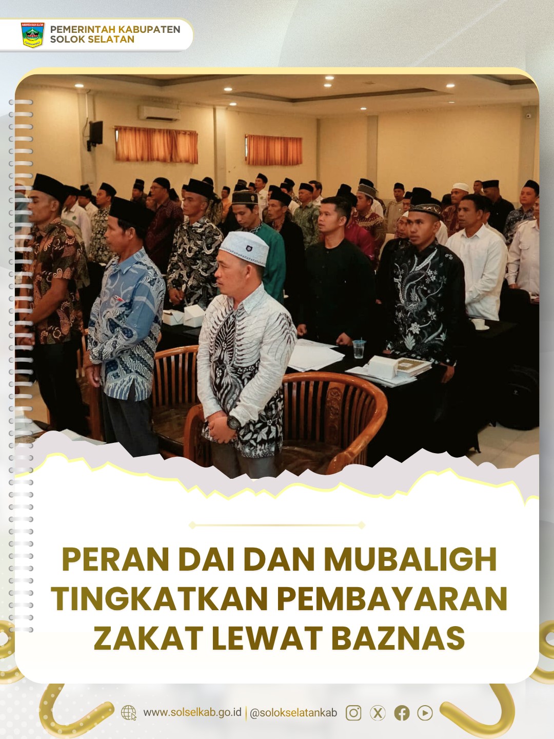 Peran Dai dan Mubaligh Tingkatkan Pembayaran Zakat Lewat Baznas